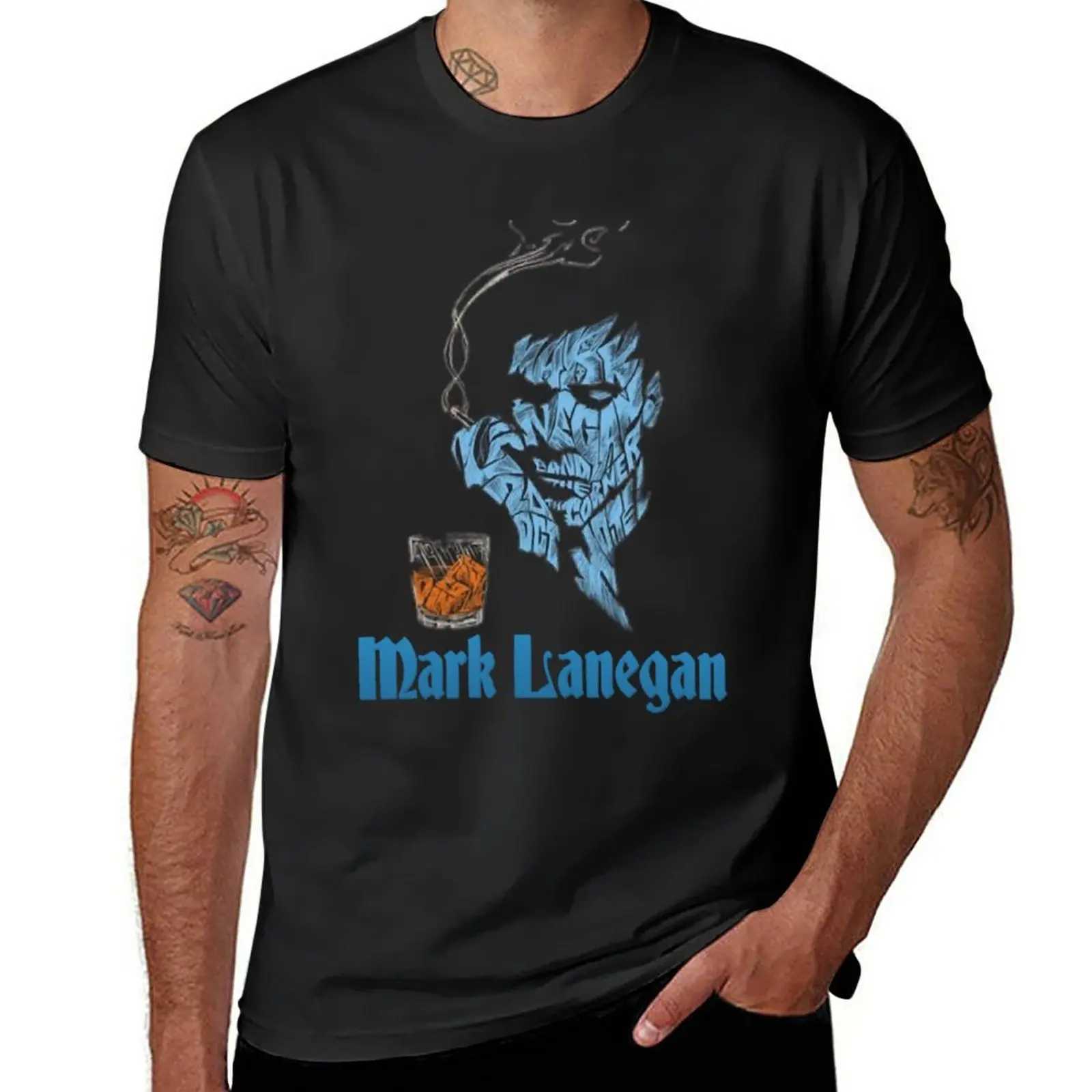 Mark Lanegan, RIP Mark Lanegan T-Shirt sublime summer tops anime cute clothes plain white t shirts men