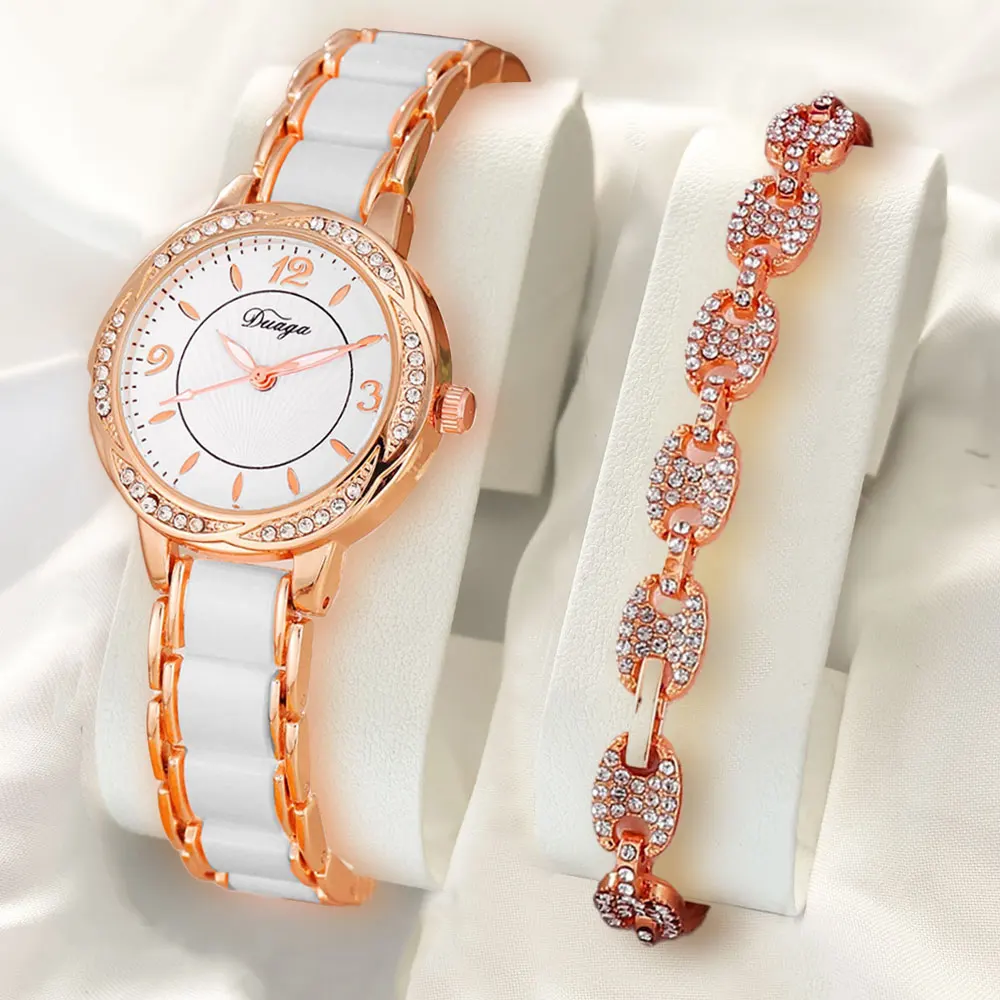 Luxury Brand Watch for Women Elegant Bracelet Waterproof Fashion Quartz Ladies Watches Reloj Para Mujer