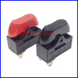 4PCS 10A 250VAC Hair Dryer Switch,Rocker Switch,3 Position ON OFF Boat Switch