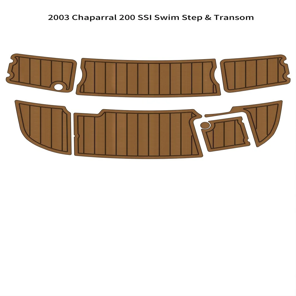 

Swim Platform Step Boat EVA Foam Teak Deck Floor Pad Mat For 2003 Chaparral 200 SSI