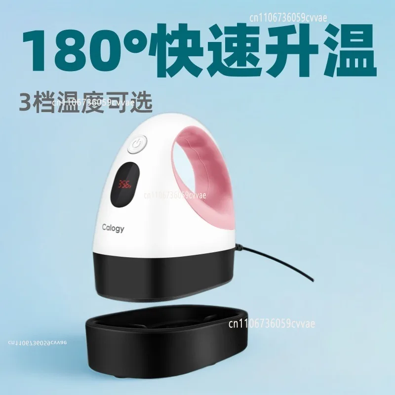 With LED mini hot press, heat transfer machine, heat transfer machine, 3-speed 180 ° rapid heating temperature maintenance
