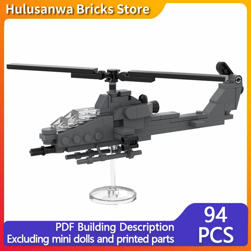 

Модель военного вертолета MOC, строительные кирпичи, военное оборудование, модульная технология, подарки, праздник, сборка, детские игрушки, костюм