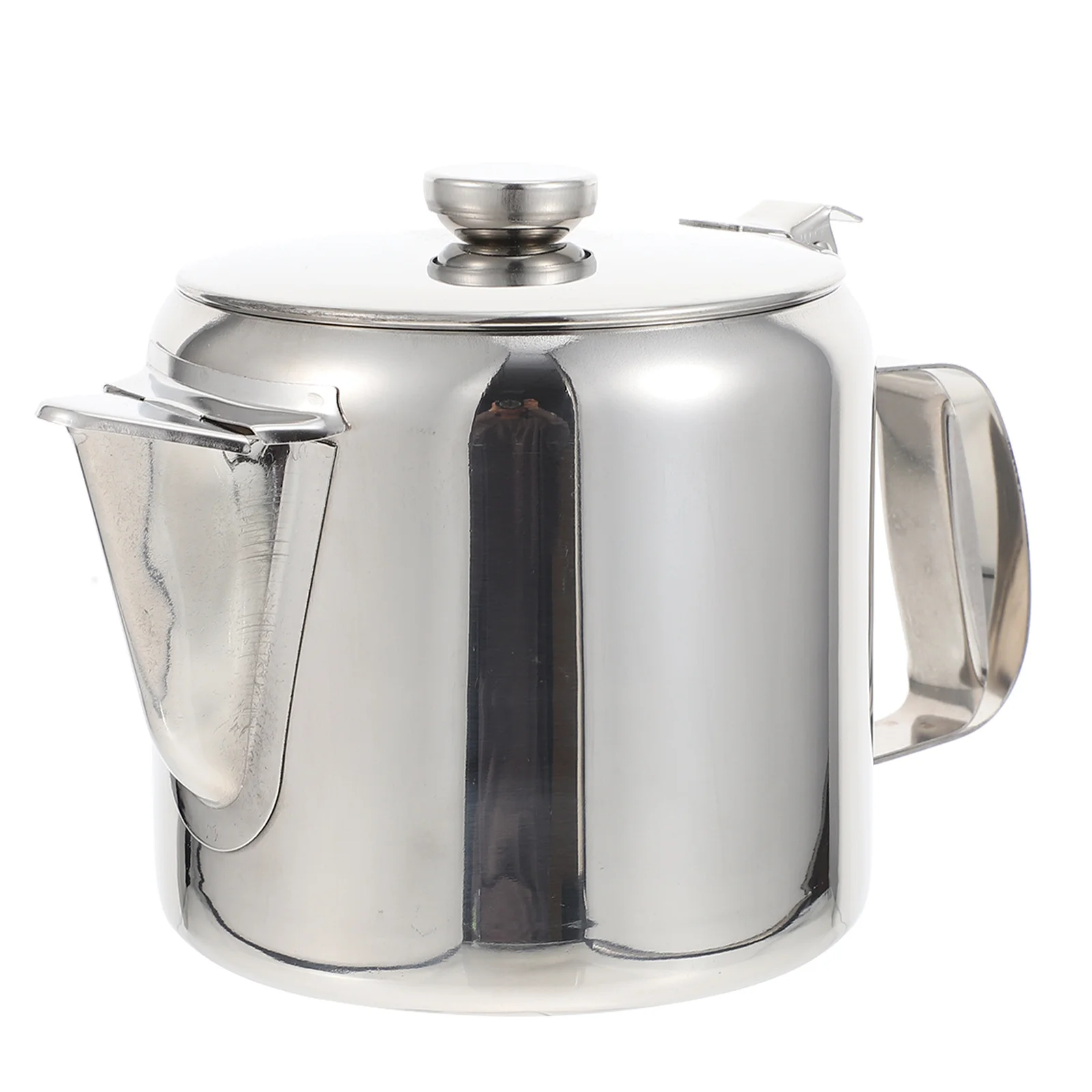 

Thickened Stainless Steel Teapot Coffee Pot Household Water Kettle Boiling Container For Home Office Kitchen Use