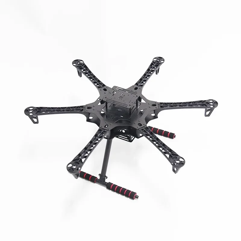 Cadre de drone FPV S550 amélioré, kit d'hexacoptère renforcé avec train d'atterrissage compatible avec le contrôle de vol F550, APM Pixhawk