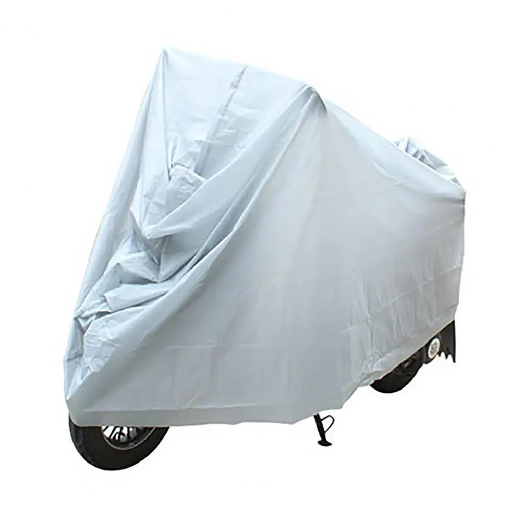 

Large Area Bike Rain Cover Tear-resistant Weather-proof Convenient PEVA Anti-ultraviolet Outdoor Motorcycle Protector