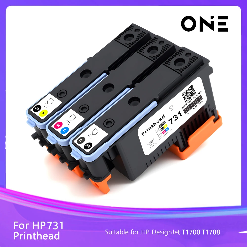 

New For HP 731 DesignJet Printhead For HP DesignJet T1700 T1700dr T1708 Plotter P2V27A 731 Print Head