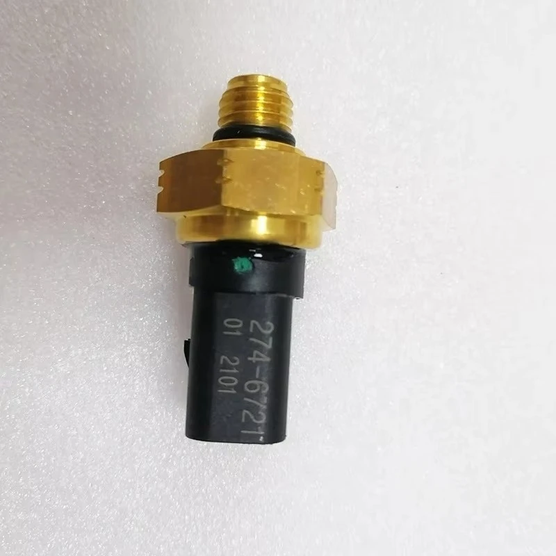 

Oil Pressure Sensor 274-6721 Excavator Spare Parts 320D E320D Pressure Sensor C6.4 Engine 2746721