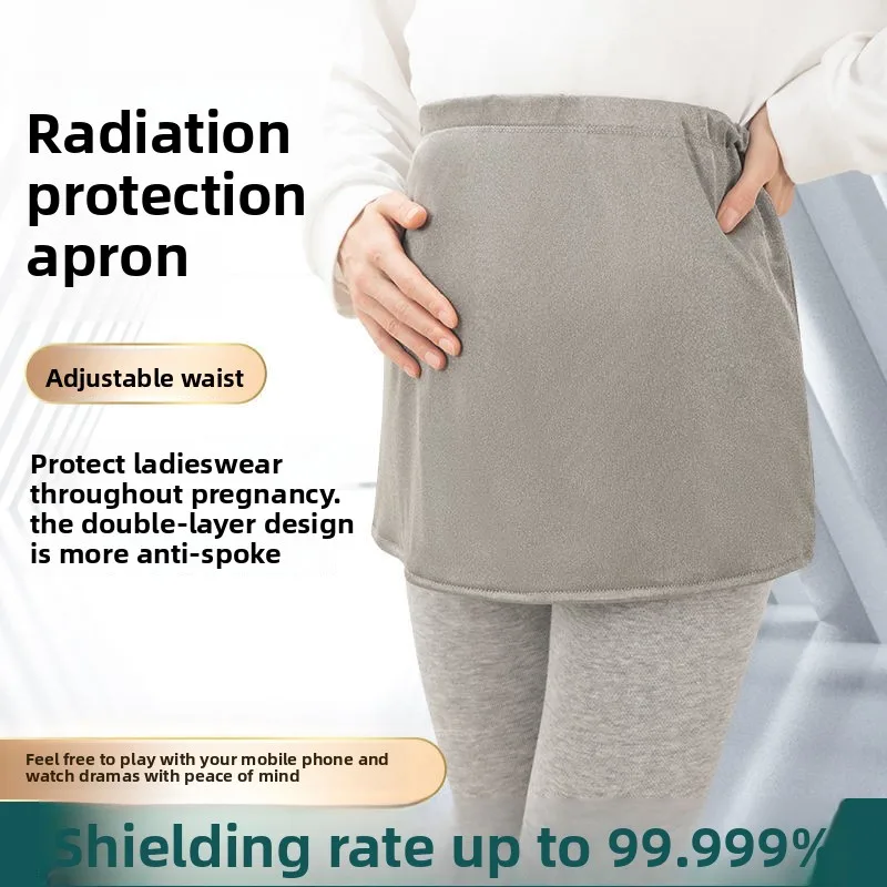 

Невидимая ткань для беременных, ЭМП-защитный фартук для живота, офисная одежда, блокировка компьютерного излучения, внутренний слой для беременных, летняя роскошь