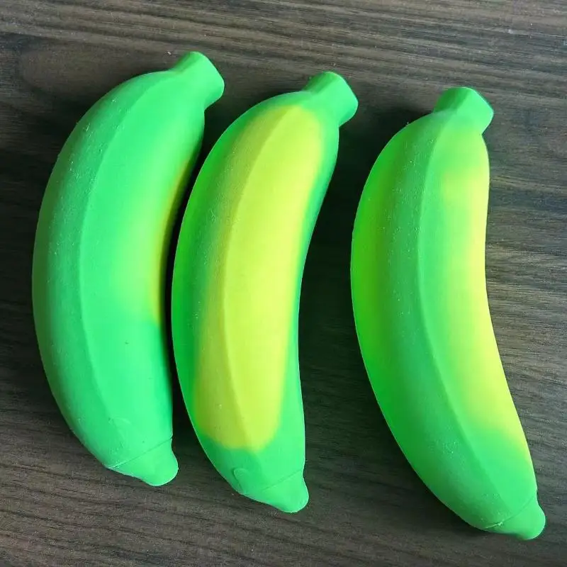 NEW NEW Color Change Squeeze Banana Slow Rebound Reusable Stress Reliever Simulation Banana Anti-Anxiety Fruit Squeeze