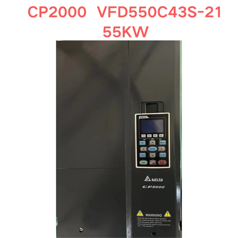 Second  hand DELAT CP2000  VFD550C43S-21  55KW  test OK