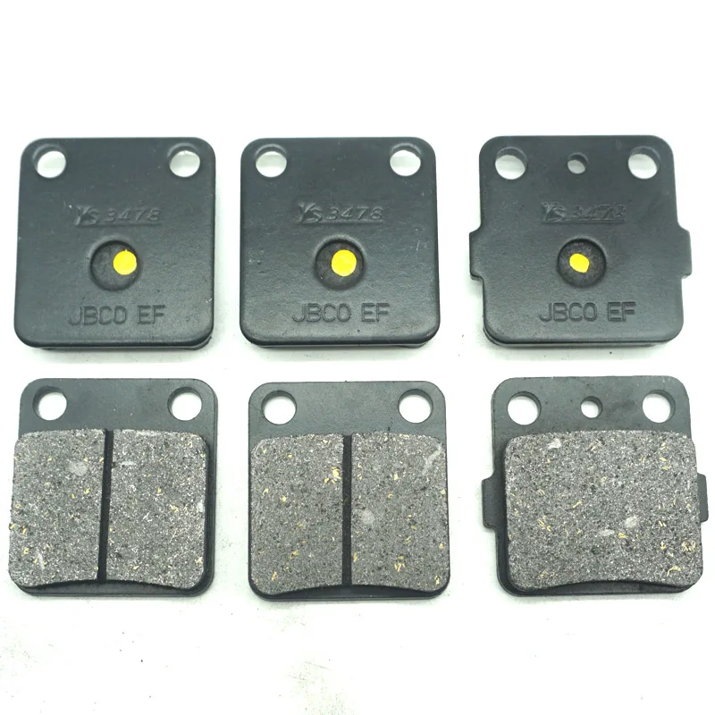 

Motorcycle Front Rear Brake Pads For YAMAHA YFM125R Raptor 125 2011 2012 2013 2014 2015 YFM 125R YFM125 R ATV