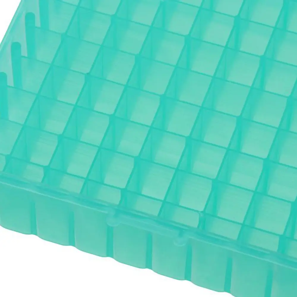 Freezer Storage Box Centrifuge Tube Waterproof 100 Places Cryogenic Holder Rack Lockable