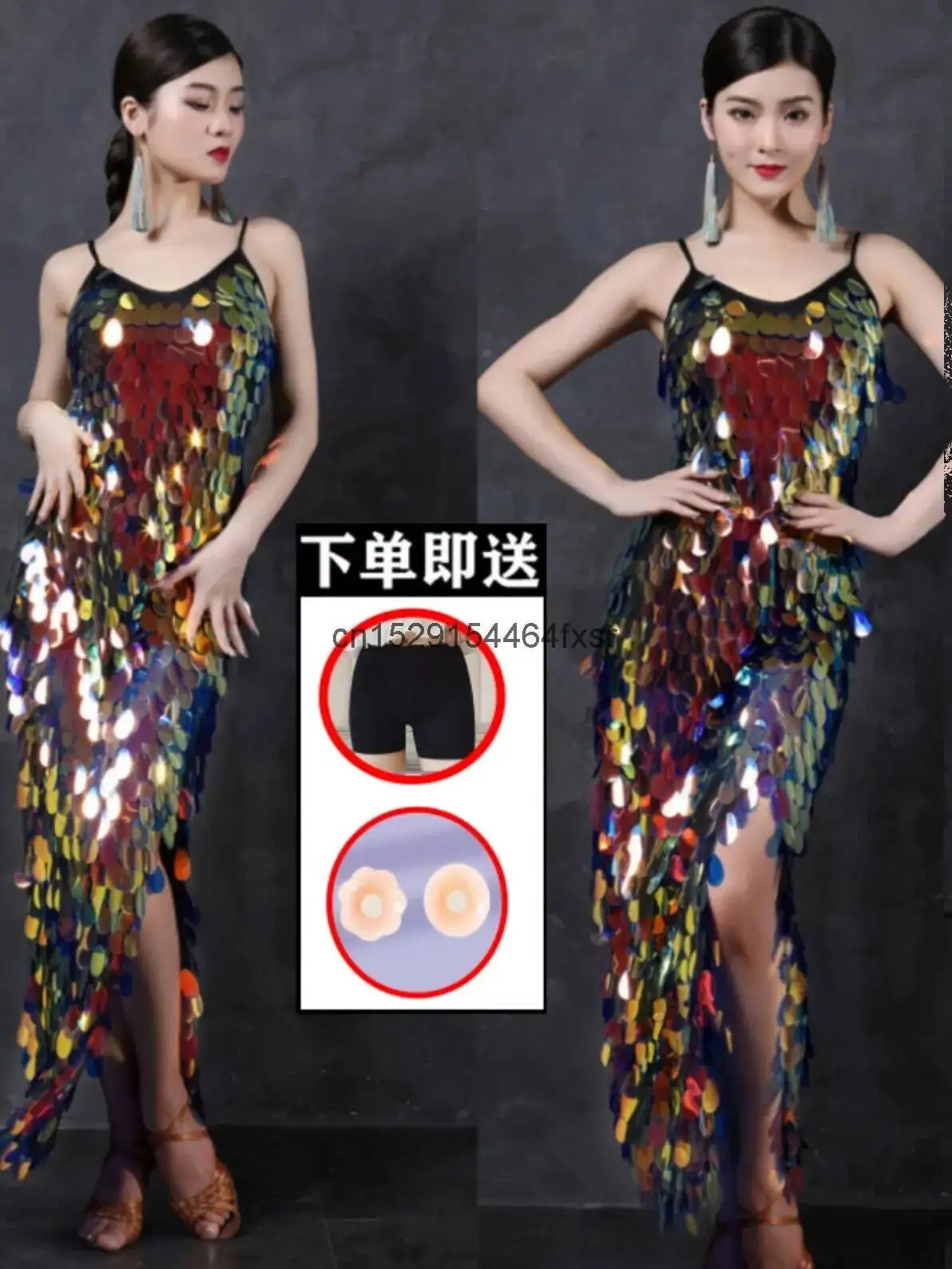 

Dress Mermaid 2024 Set New Belly Dance Set Belly Dance Performance Costume Set