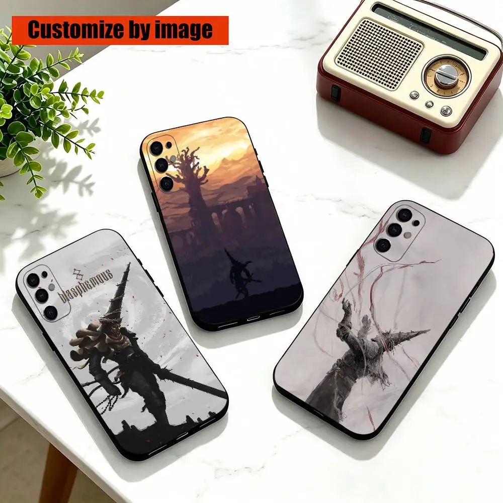 B-Blasphemous Game The PPenitent One  Phone Case For Samsung S25,S24,S21,S22,S23,S30,Ultra,S20,Plus,Fe,Soft Silicone Black Cover