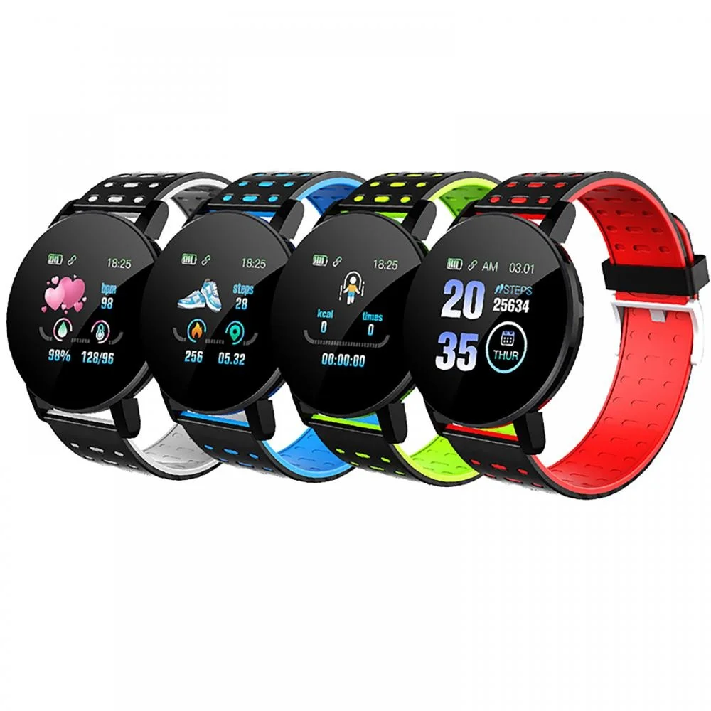 Relógio Inteligente Esportivo Infantil, Relógio Digital LED, Smartwatch à prova d'água, Rastreador de Fitness Infantil, Menino e Menina, 6-18 Anos de Idade