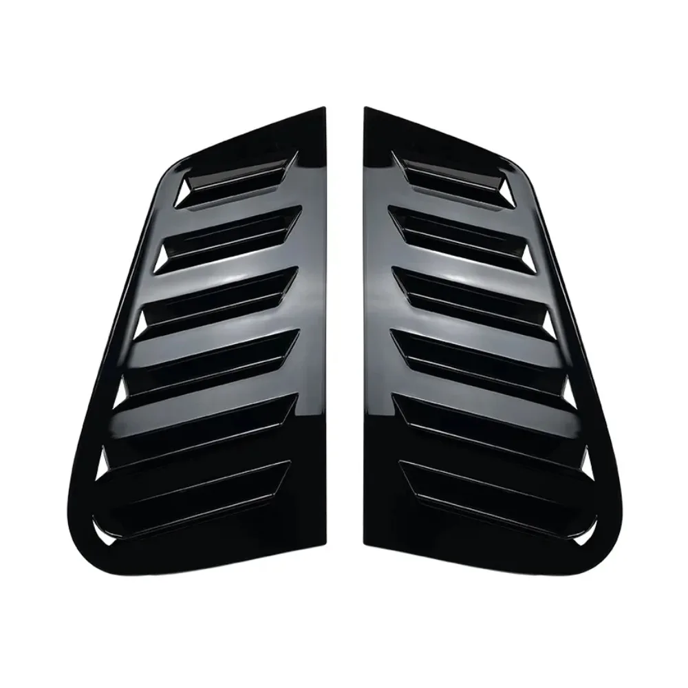 Rear Triangle Blinds Louvers Cover Protector Stickers  for VW Golf MK4 1997-2006 ABS Car ABS Plastic Rear Glass Window Shutter - view 3