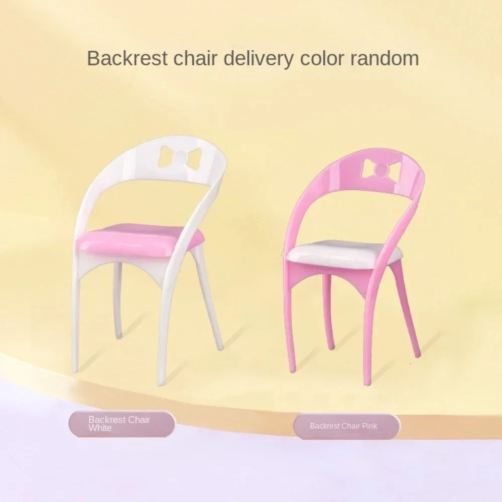 Silla de ocio para casa de muñecas de diseño plegable, modelo de tamaño Mini, muebles para casa de muñecas, accesorios para fotos de estilo informal, Mini modelo de muebles