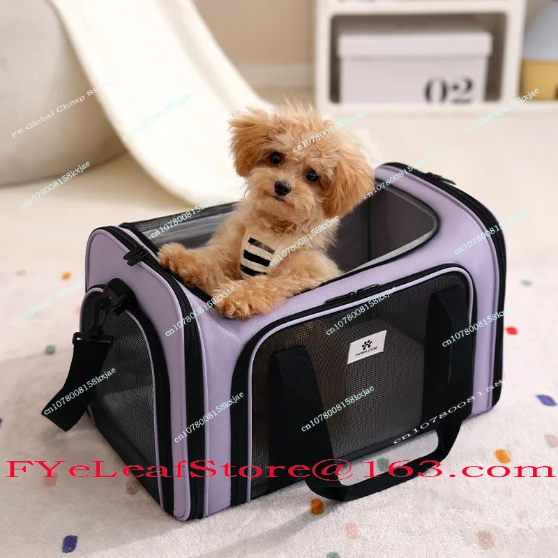 

Портативная сумка для домашних животных Складная портативная сумка для кошек Большая вместительная дышащая сумка для домашних животных для собак