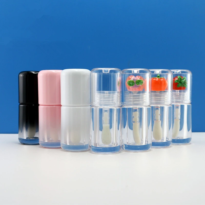 100Pcs 4ml Clear lip Gloss Tubes Lip Glaze Bottle Cosmetics Packing Container Makeup Tools