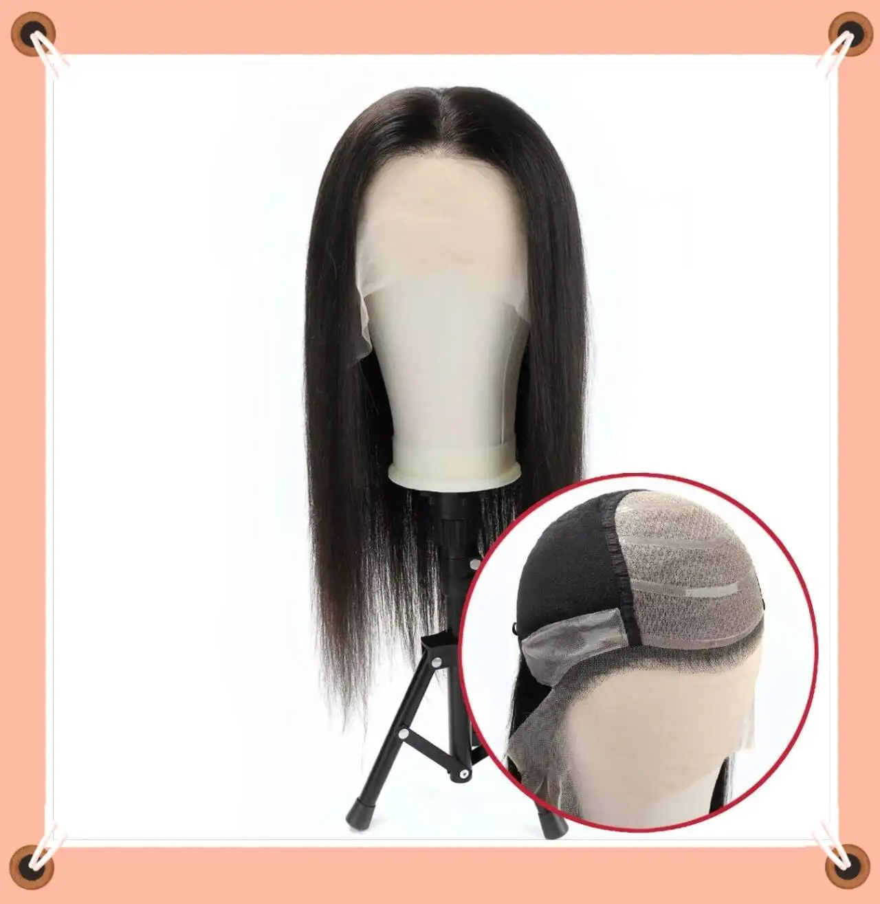 

Медицинские парики TUWG03 с кружевной передней частью и шелковым верхом из натуральных волос для женщин, парик с кружевной фронтальной частью и шелковым верхом для редеющих волос