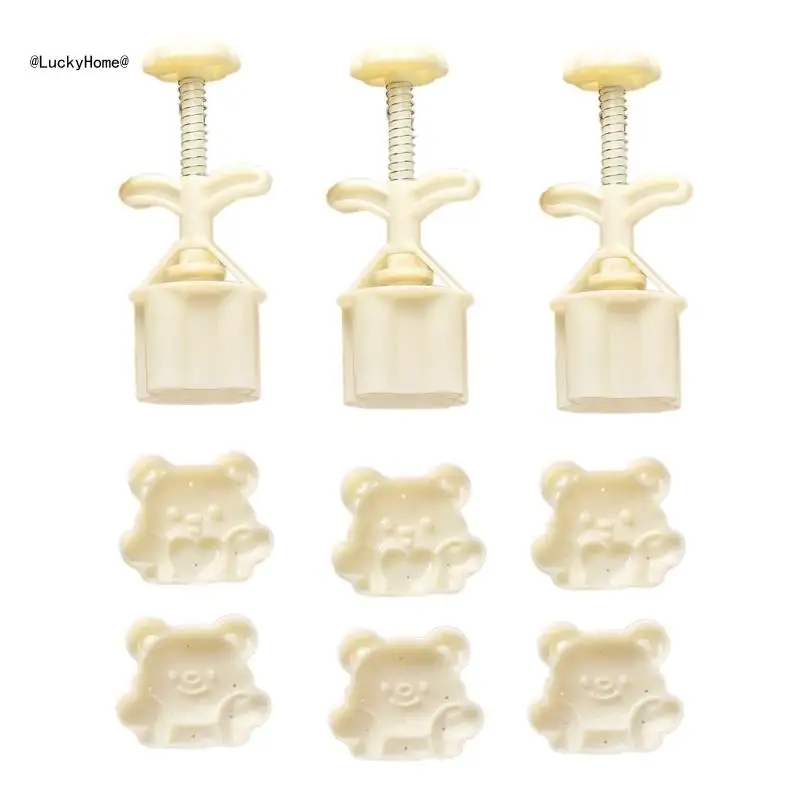 

Baking Molds Dessert Cake Moulds Dessert Stamping Molds Bear Dessert Molds 11UA