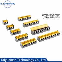 10PCS HB9500 2P 3P 4P 5P 6P 7P 8P 9P 10P With cover  Barrier/Terminal Terminal Connector Pitch 9.5MM