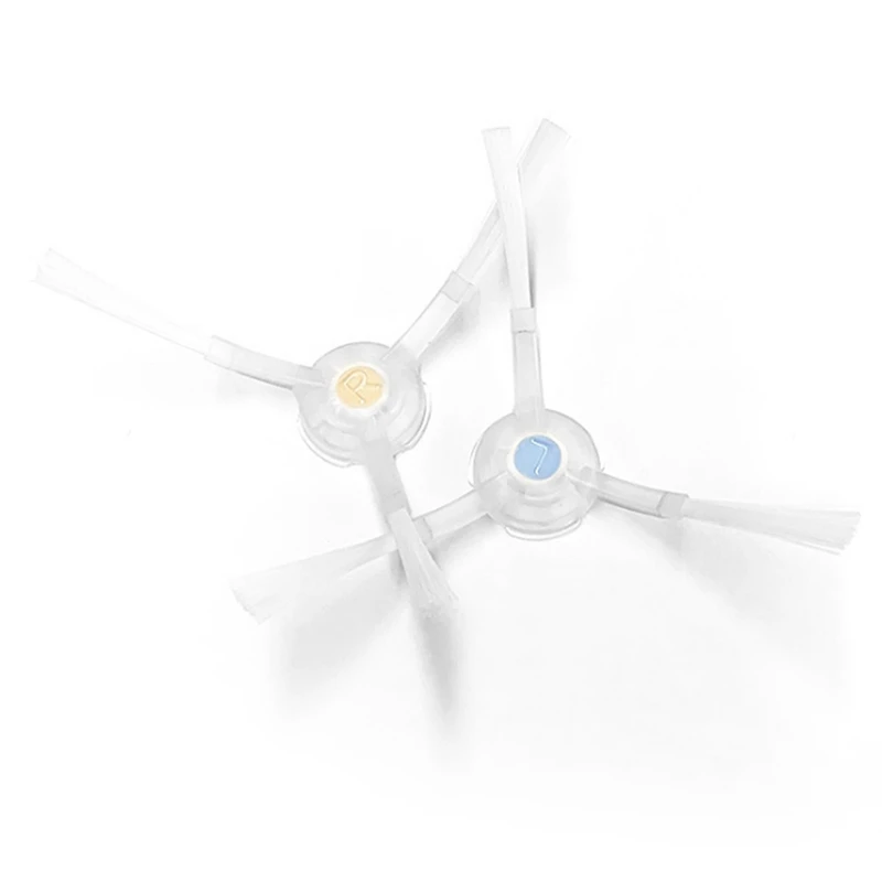 Brosse latérale de balayage et de nettoyage intelligente intégrée, adaptée au robot de nettoyage YunAndorra J1 Beluga, 2 pièces