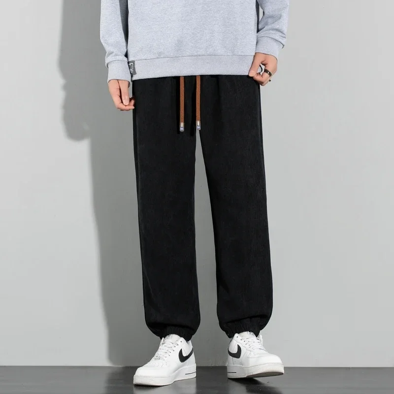 

Sweatpants Fashion Men's Spring Trendy Long Pants Loose Straight Leg Sports Casual Wide Leg Pants Autumn Durable Warm Fashion