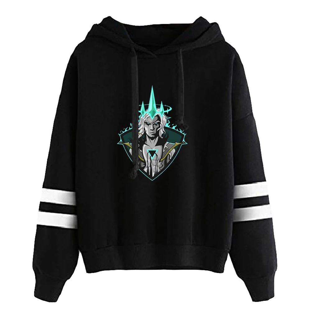 

2026 Ruined King Hoodie Unisex Pocketless Sleeve Sweatshirt Women Men's Outwear Harajuku Streetwear LOL Game Fashion Clothes