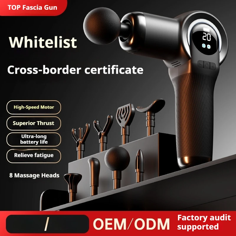 

Mini Multi-head Fascia Gun Multifunctional Muscle Massager Deep Relaxation Portable Full Body Massage Tool