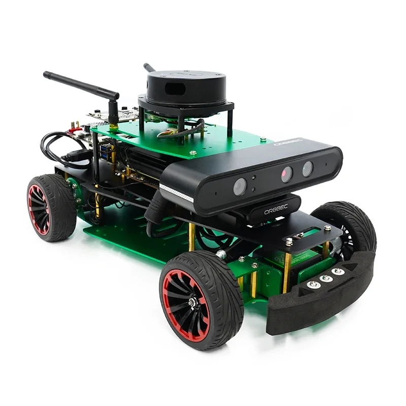 Yahboom ROSMASTER R2 ROS Robot with Ackermann structure supports ROS ROS2 operating system for AI usage