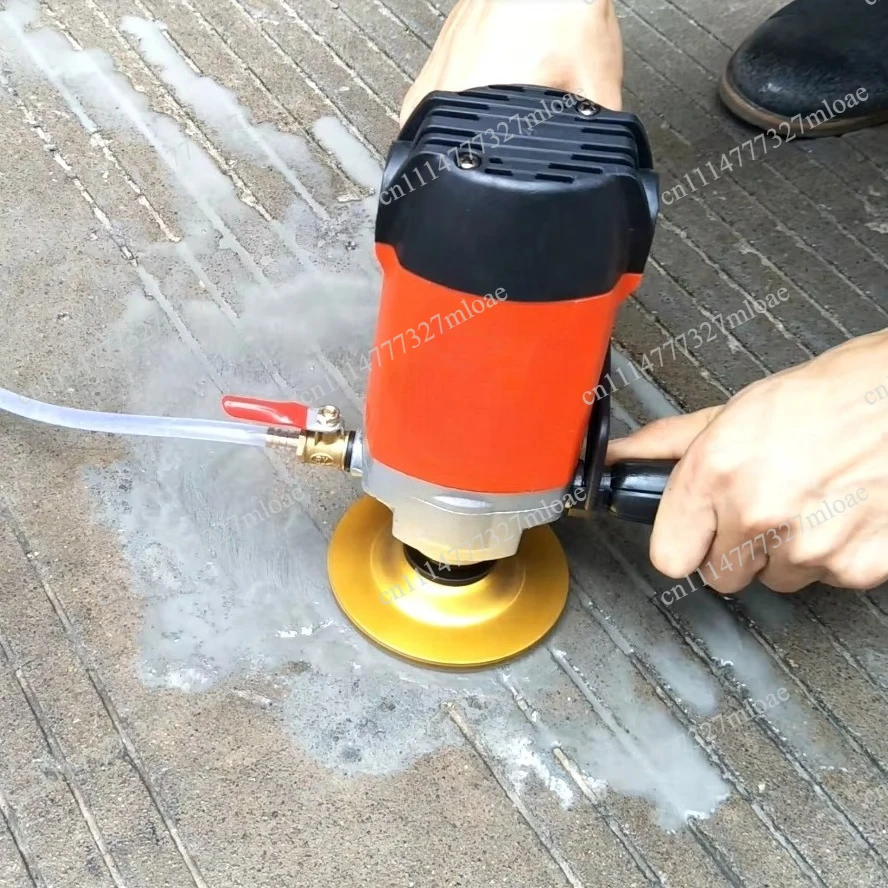 Industrial grade vertical brushless electric 220V wet polisher for stone, granite, marble and quartz stone, with water polisher