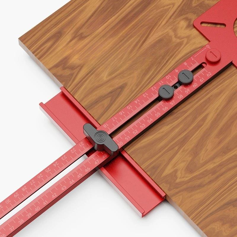 Router Circle Cutting Jig 3 in 1 Aluminum Milling Groove Bracket Woodworking Cutting and Milling Auxiliary Tool for Woodworkers - view 5