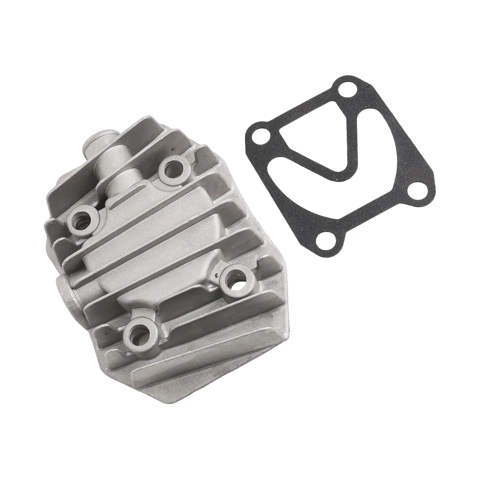 Metal Air Compressor Cylinder Head Cover Effective Replacement for Damaged Cylinder Heads in Pneumatic Equipment