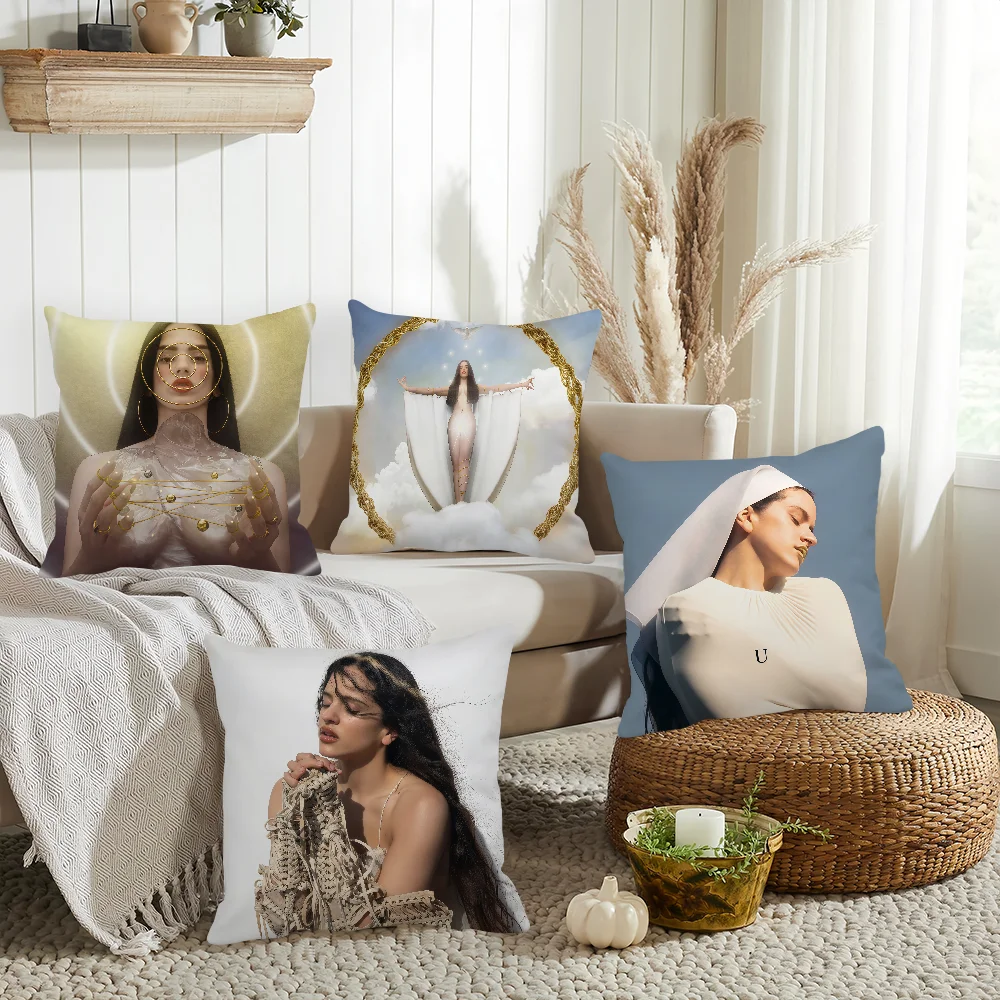 

Наволочка Singer R-rosalia Lux подходит для спален, гостиных, автомобилей, украшения дома