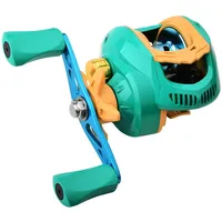 Baitcasting Fishing Reels Gear Ratio 7.2:1 High Speed Fishing Reel Left Right Hand Brake System 8kg Drag Wheel Bait Casting Reel