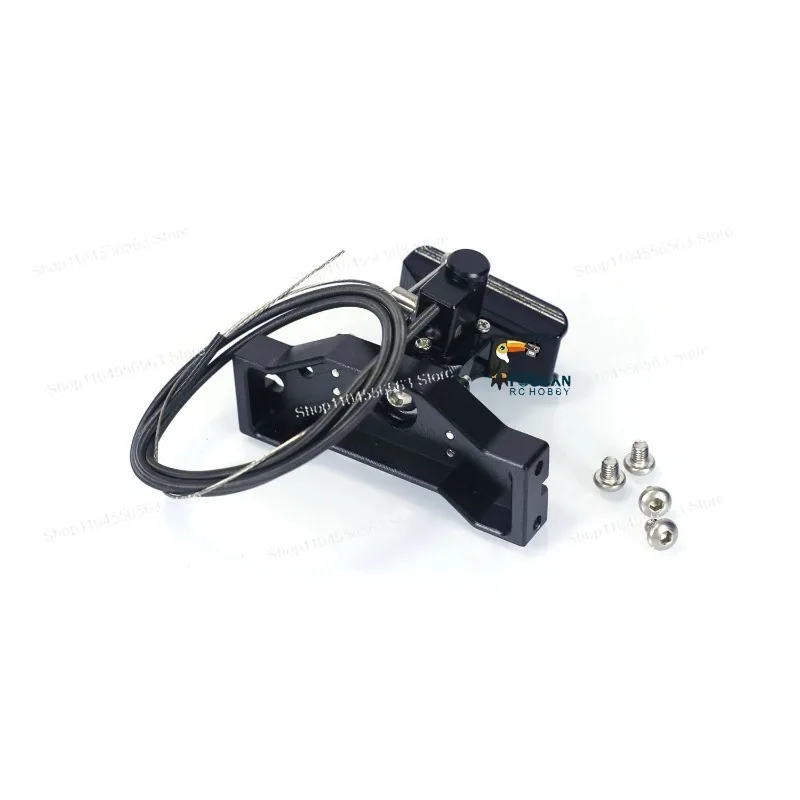 1/14 RC Tow Hook Pintle Hitch for Tractor Truck Dumper Trailer Metal Rear Accessory