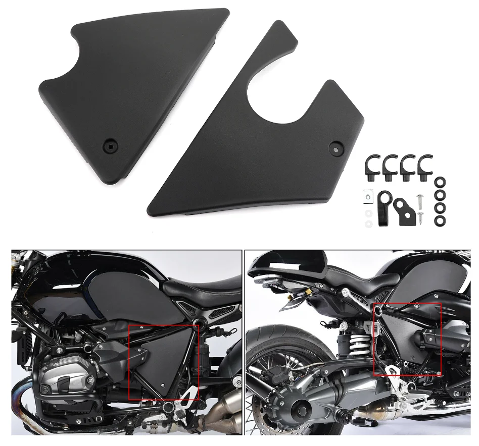 Topteng Airbox Frame Cover Protector For 2016-2019 BMW R Nine T Racer Scrambler Urban