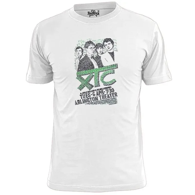 Mens Xtc Arlington Inspired Punk Gig T Shirt Ruts Damned Pistols Buzzcocks