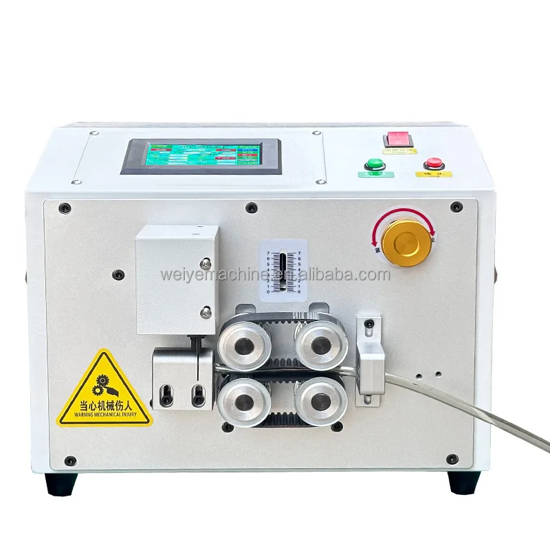 Automatic Computerized Cutter Corrugated PVC Hose Silicone Tube Round Tube Automatic Computerized Pipe Cutting Machine