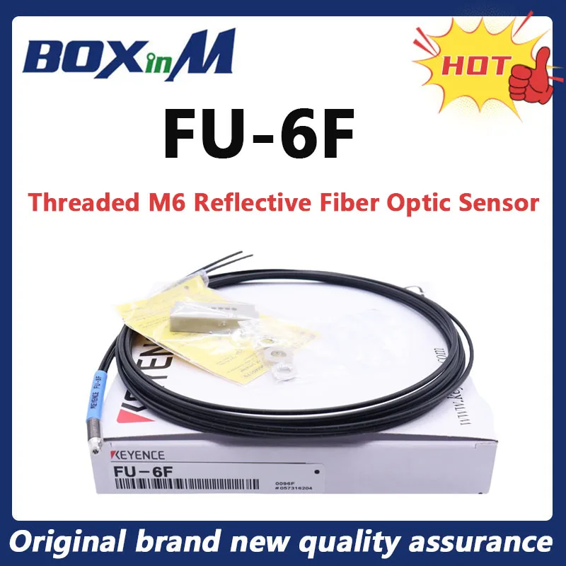 

New original FU-6F Threaded M6 Reflective Fiber Optic Sensor