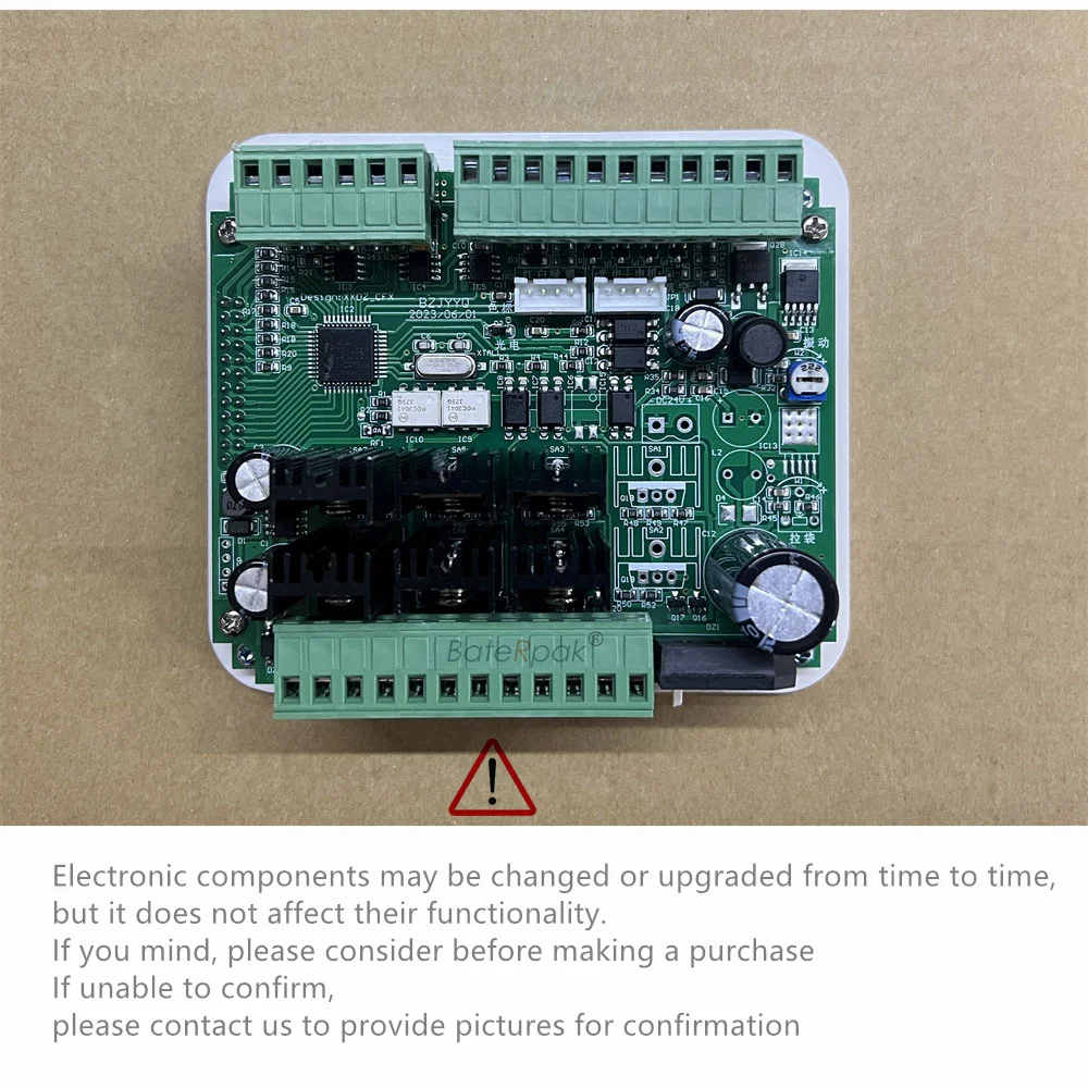 BateRpak Tea Bag Intelligent Packing Machine PC Board, Granular Packaging Machine Control Board PCB,1pcs price