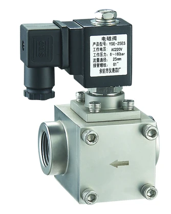 

2025 Hot Sale YSE-010 1/4' 3/8' Stainless Steel IP65 AC230V High Pressure Low Power Solenoid Valve 300bar