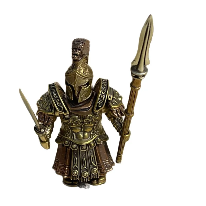 

Spartan ornamentsChinese-style decorations, metal figurines, detachable model figures for gamers, stress-relief desk decorations