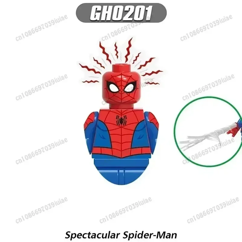 BEAST KINGDOM Spider-Man Iron Man Captain America Loki Bricks Cartoon Character building block Birthday Present TV6205 TV6206 - view 3