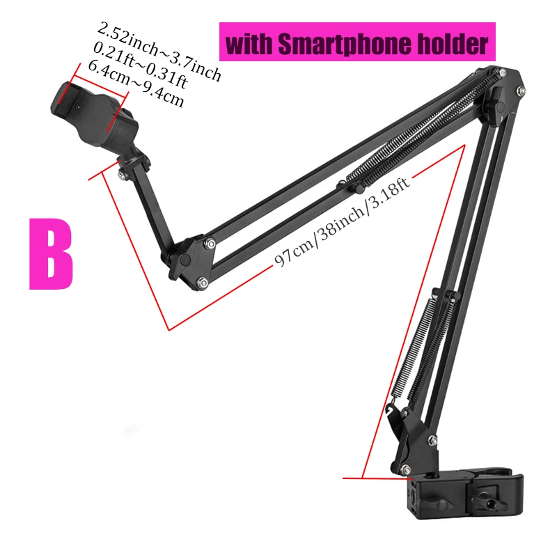 Variant: B with Phone holder
