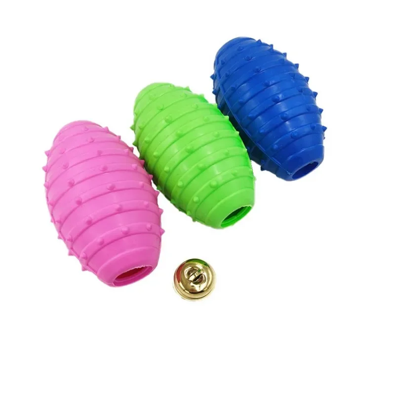 1PCS Pet Toys for SmallDogs Rubber Resistance ToBite Dog Toy TeethCleaning Chew TrainingToys Pet Supplies PuppyDogs Cats