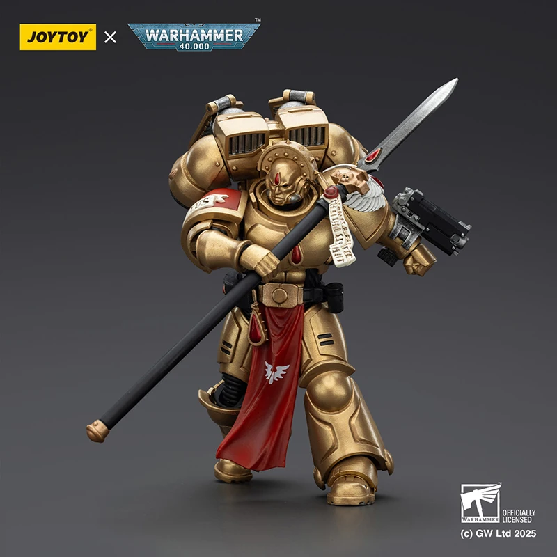 Joytoy Warhammer 40K Blood Angels Sanguinary Guard Veteran Power Sword 1:18 Action Figure Alloy Frame Collectible Model Toy gift