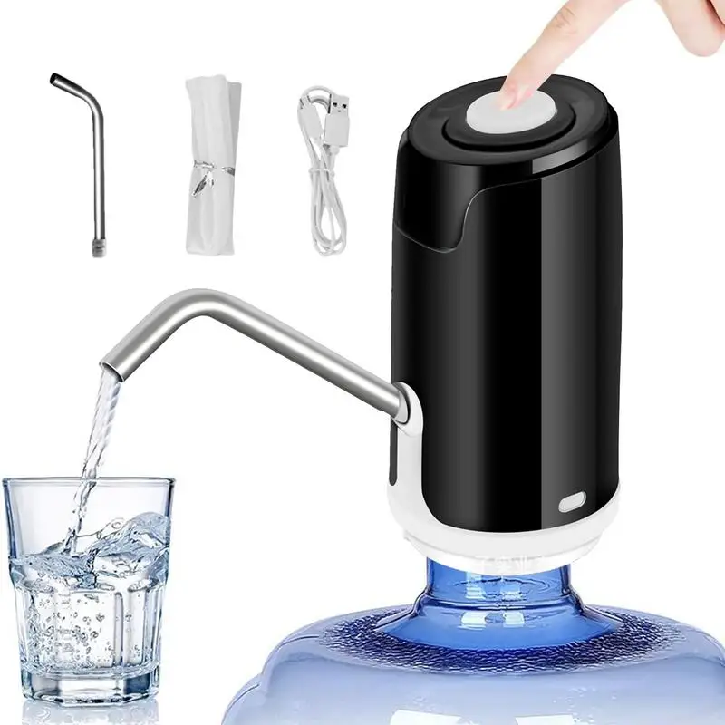 Automatic Water Dispenser USB Charging Water Bottle Dispenser Bottled Water Drinking Water Pump Portable Universal Water Pump