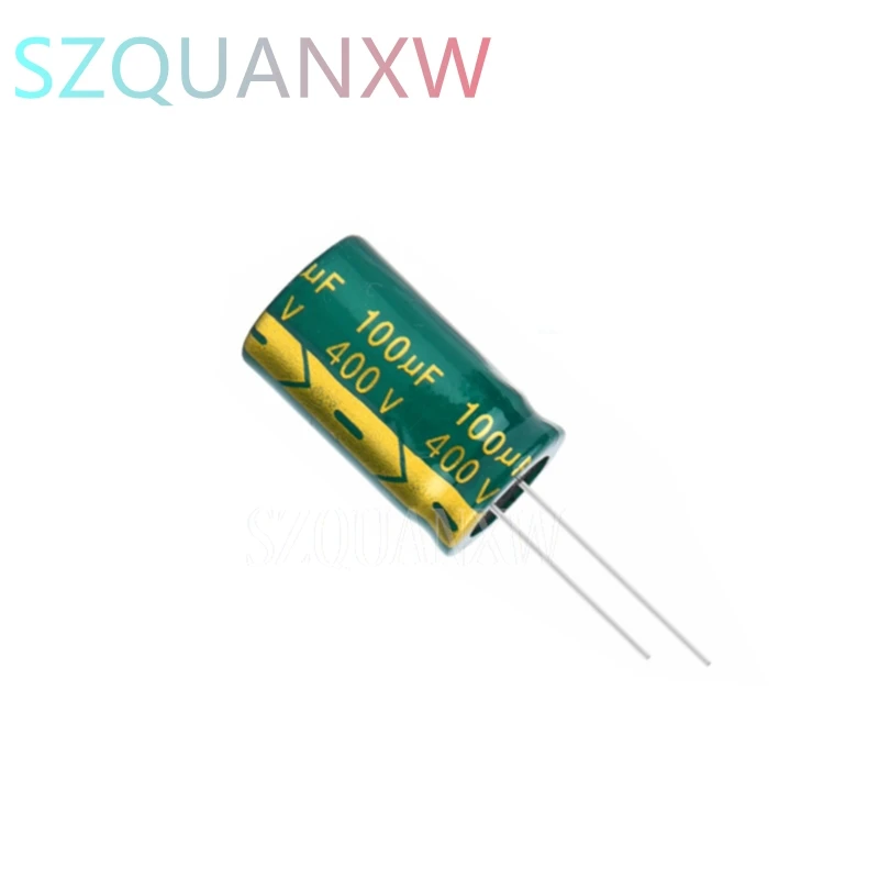 

5PCS 400V100UF 18x30mm 18*30mm high frequency low resistance power motherboard long life electrolytic capacitors